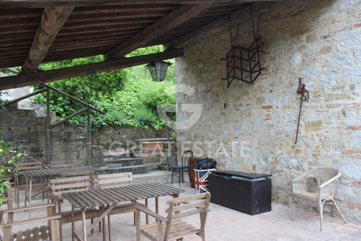 Image No.4-Maison de campagne de 12 chambres à vendre à Castellina in Chianti