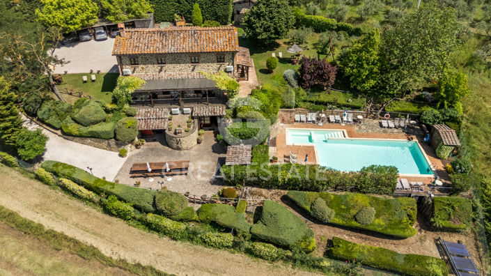 Image No.1-Maison de campagne de 5 chambres à vendre à Paciano