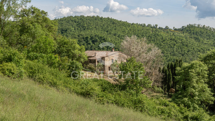 Image No.8-Maison de campagne de 5 chambres à vendre à San Casciano dei Bagni