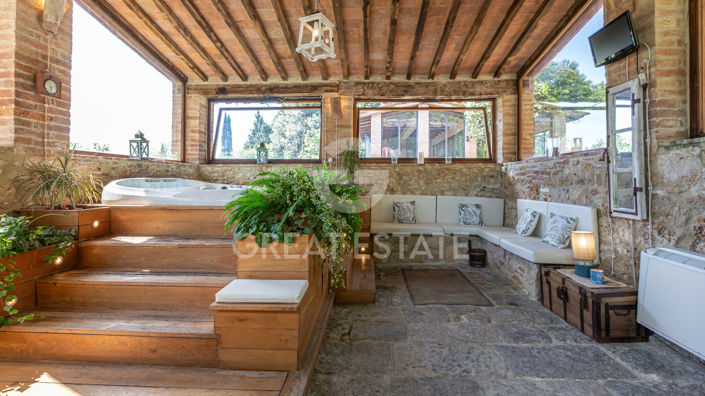 Image No.56-Maison de campagne de 4 chambres à vendre à Cetona