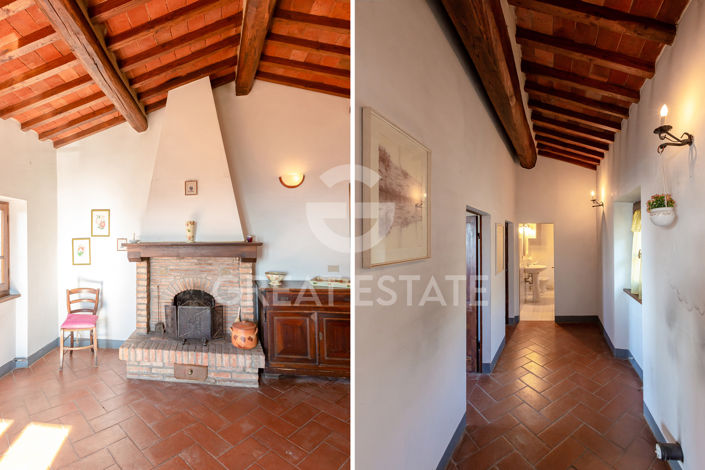 Image No.11-Maison de campagne de 2 chambres à vendre à Cortona