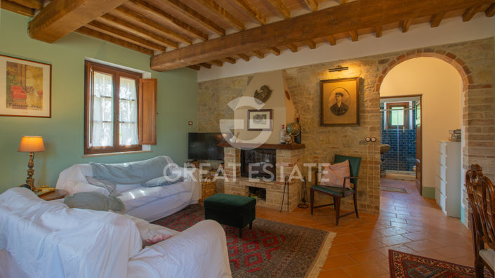 Image No.5-Maison de campagne de 3 chambres à vendre à San Casciano dei Bagni