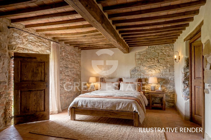 Image No.16-Maison de campagne à vendre à San Casciano dei Bagni