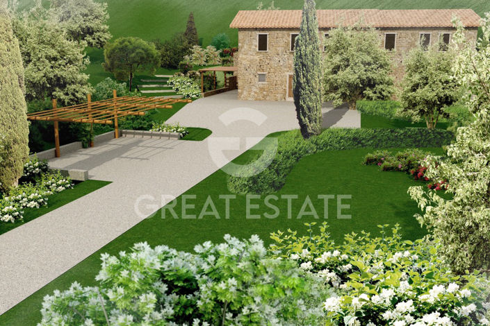 Image No.3-Maison de campagne de 5 chambres à vendre à Città di Castello