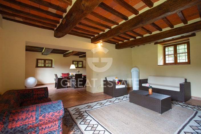 Image No.3-Maison de campagne de 4 chambres à vendre à Cortona