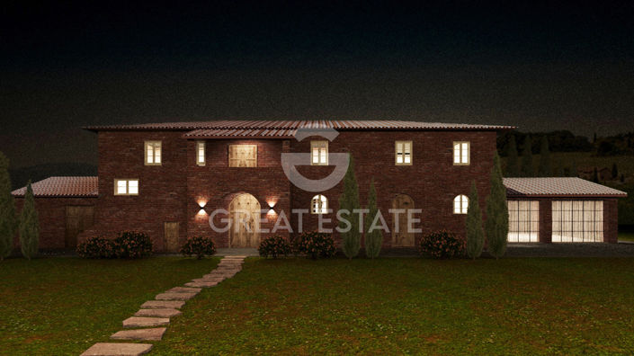 Image No.6-Maison de campagne de 5 chambres à vendre à Castiglione del Lago