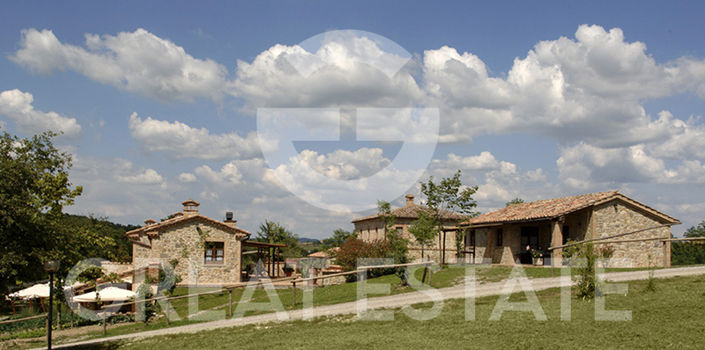 Image No.4-Ferme de 12 chambres à vendre à Citta della Pieve