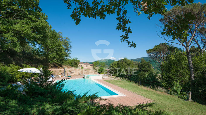 Image No.33-Maison de campagne de 30 chambres à vendre à Cortona