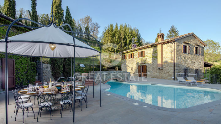 Image No.4-Maison de campagne de 6 chambres à vendre à Arezzo