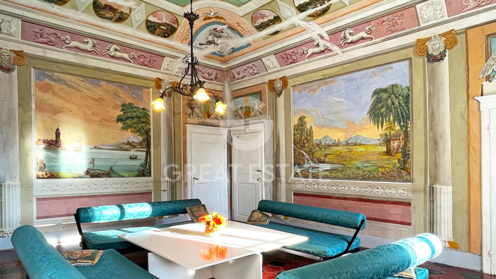 Image No.2-Maison de campagne de 12 chambres à vendre à Pomarance