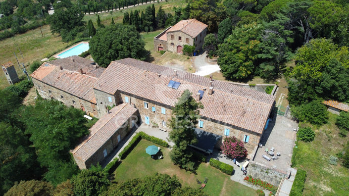 Image No.4-Maison de campagne de 12 chambres à vendre à Pomarance