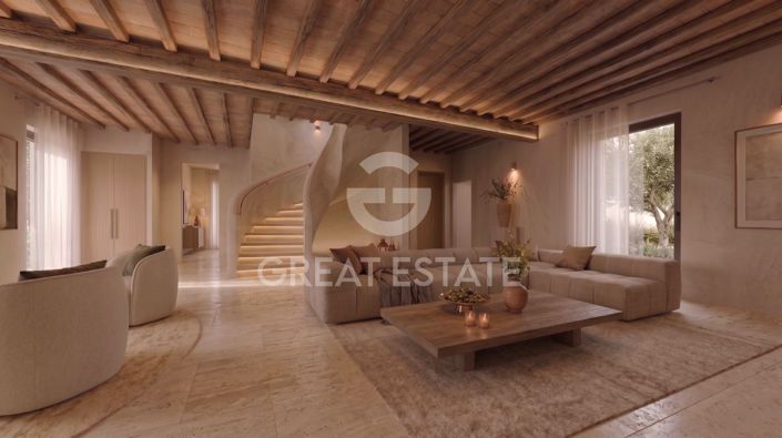 Image No.2-Maison de campagne de 5 chambres à vendre à Chianciano Terme