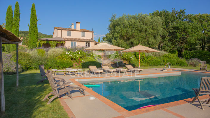 Image No.7-Maison de campagne de 7 chambres à vendre à San Casciano dei Bagni