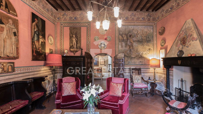 Image No.19-Châteaux de 10 chambres à vendre à Bucine