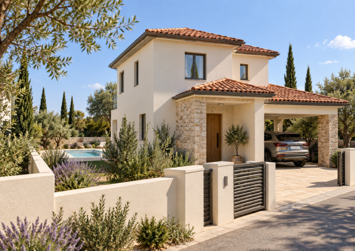 Image No.2-Villa / Détaché de 3 chambres à vendre à Zygi