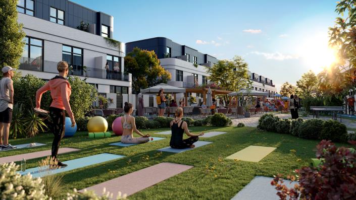 Image No.3-Maison de ville de 4 chambres à vendre à Al Barari