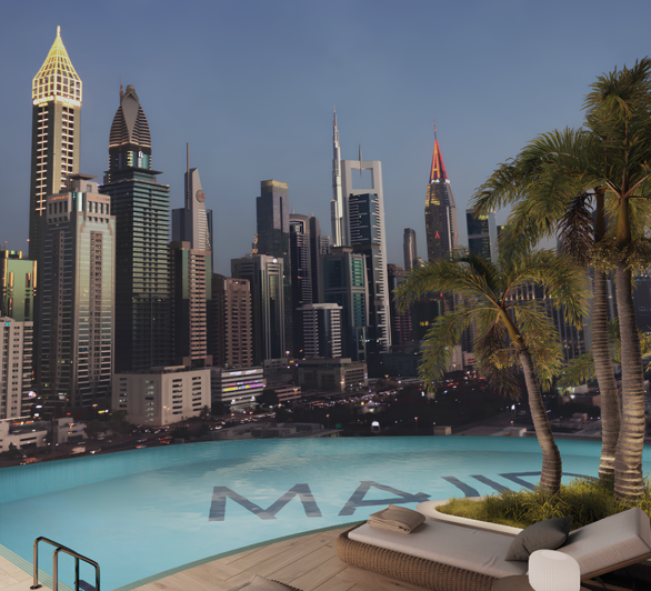 Image No.3-Appartement de 1 chambre à vendre à Dubai