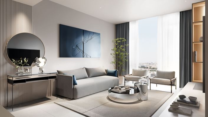 Image No.4-Appartement de 2 chambres à vendre à Al Furjan