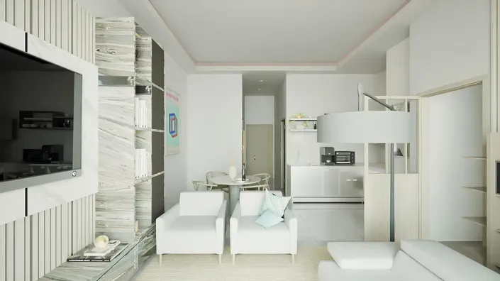 Image No.3-Appartement de 2 chambres à vendre à Dubai