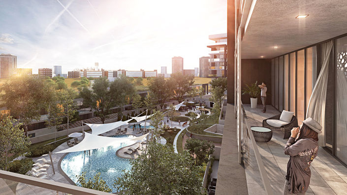 Image No.4-Appartement de 1 chambre à vendre à Abu Dhabi