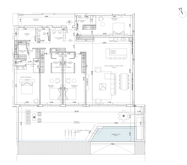 Image No.32-4 Bed Penthouse for sale