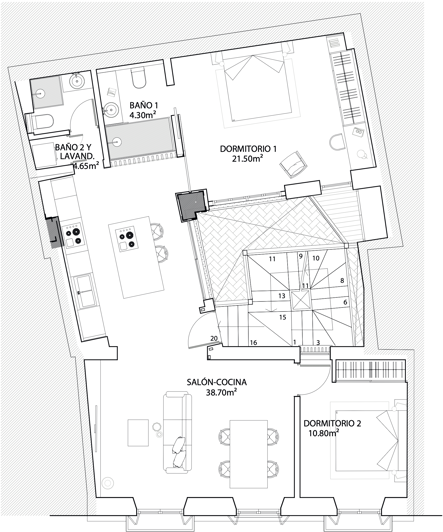 Image No.6-3 Bed Property for sale