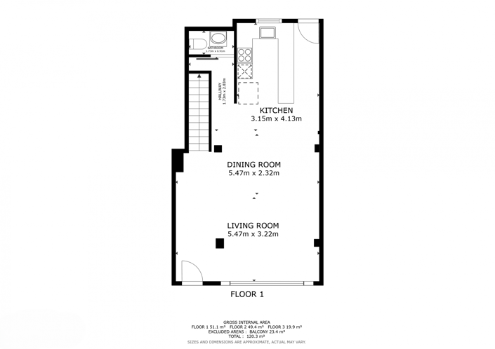 Image No.45-4 Bed Townhouse for sale