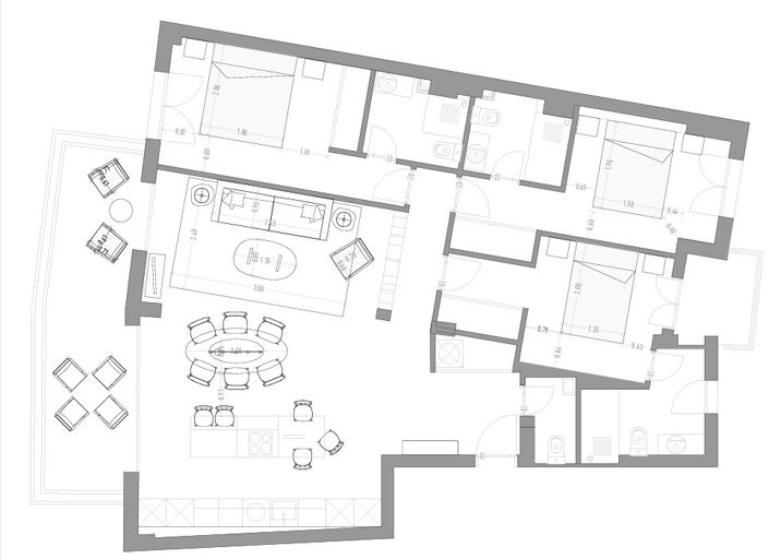 Image No.32-3 Bed Apartment for sale