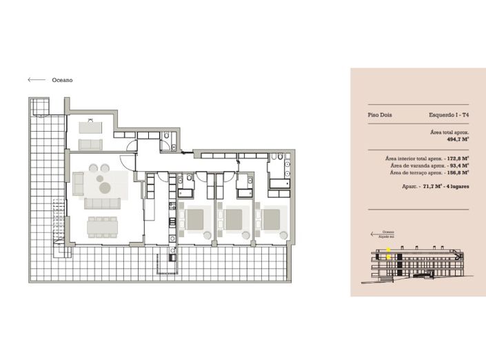 Image No.22-3 Bed Apartment for sale