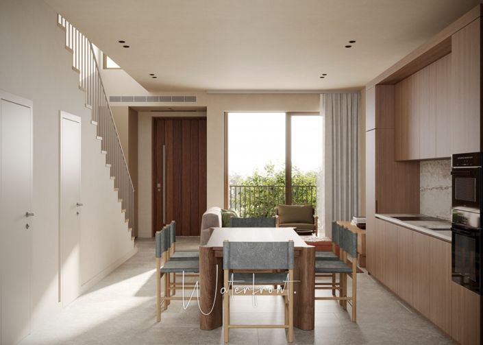 Image No.3-Maison de ville de 4 chambres à vendre à Yeroskipou