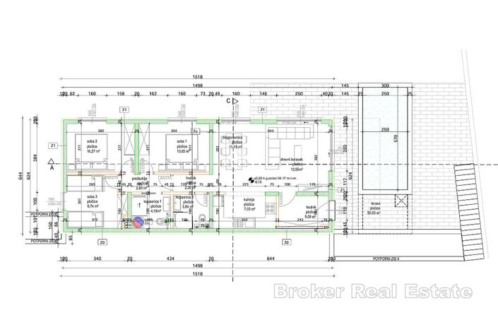 Image No.14-Appartement de 3 chambres à vendre à Ciovo