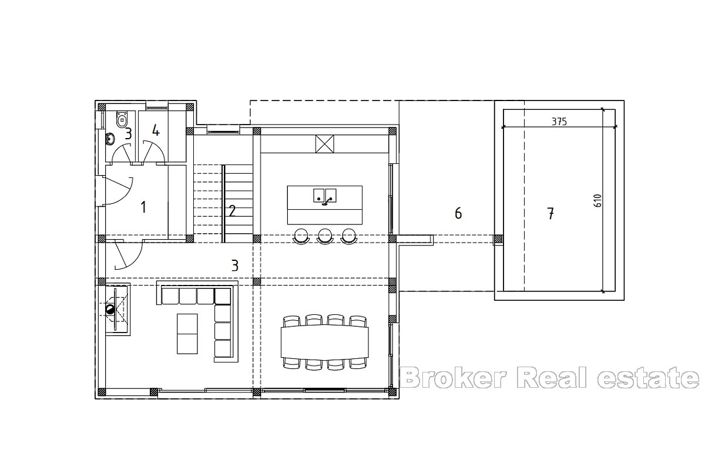 Image No.6-Villa de 4 chambres à vendre à Rogoznica