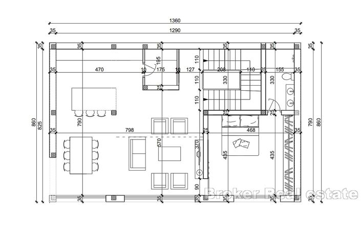Image No.6-Villa de 4 chambres à vendre à Rogoznica