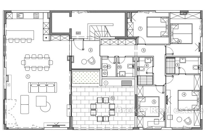 Image No.5-Appartement de 4 chambres à vendre à Sukošan