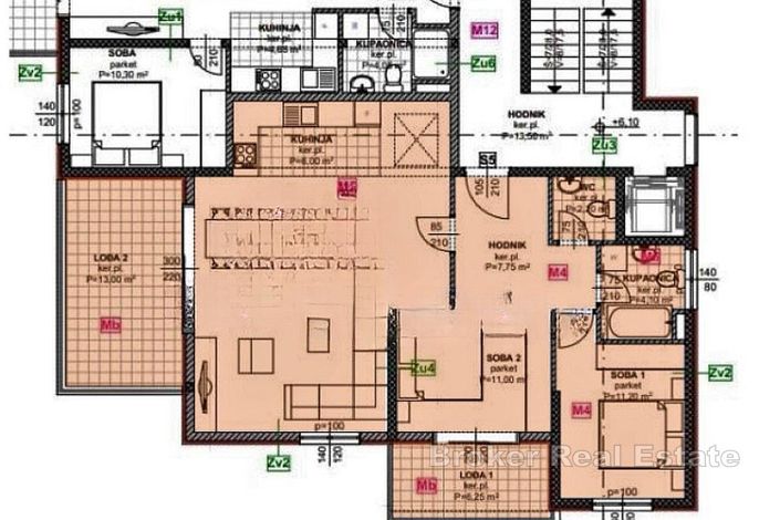 Image No.7-Appartement de 4 chambres à vendre à Makarska