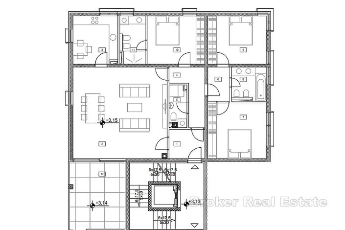 Image No.8-3 Bed Apartment for sale