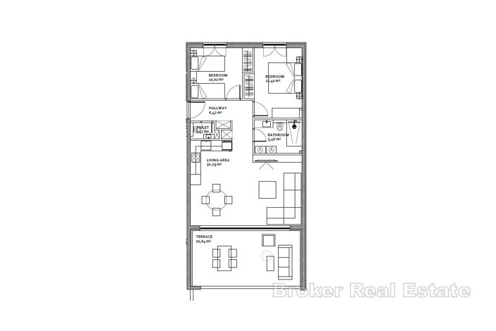 Image No.6-Appartement de 2 chambres à vendre à Nin