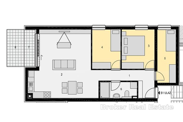 Image No.9-3 Bed Apartment for sale