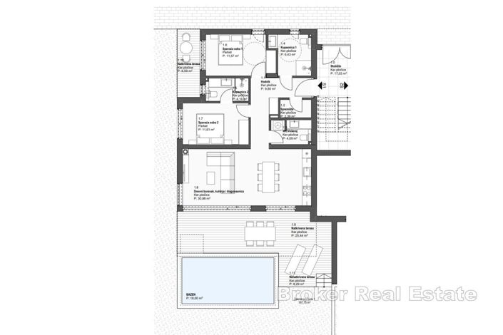 Image No.7-Appartement de 2 chambres à vendre à Vodice