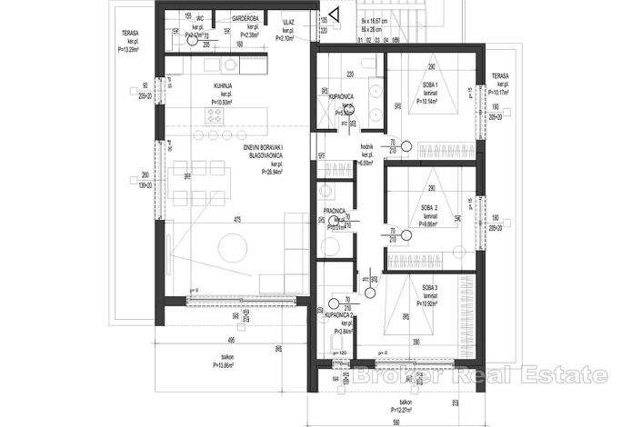 Image No.14-3 Bed Apartment for sale