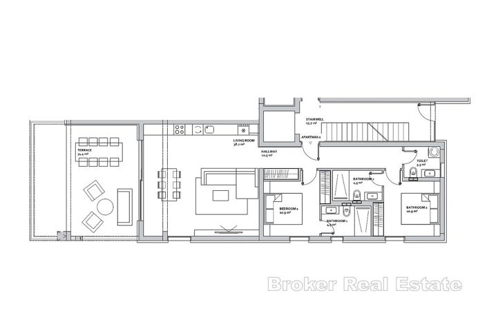 Image No.6-2 Bed Apartment for sale