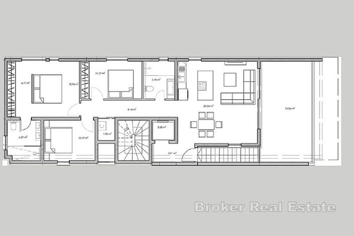 Image No.11-Appartement de 3 chambres à vendre à Sukošan