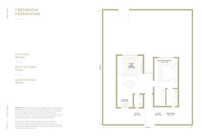 Image No.11-1 Bed Farmhouse for sale