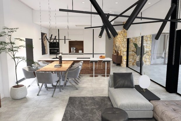 Image No.2-Villa de 4 chambres à vendre à Aspe