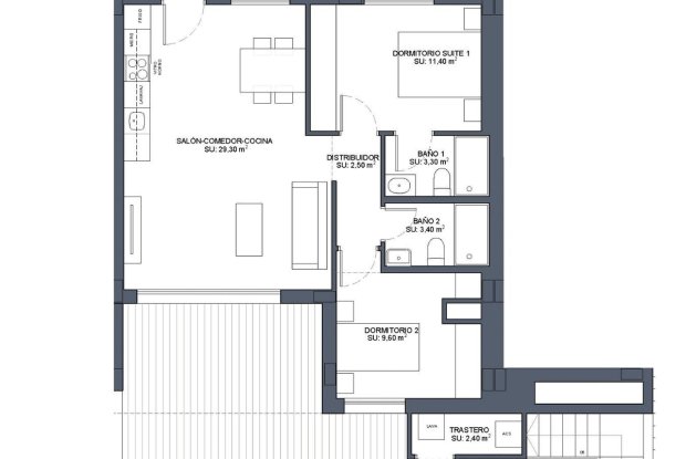 Image No.14-Penthouse de 2 chambres à vendre à Benijofar