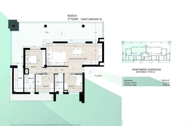 Image No.18-3 Bed Apartment for sale