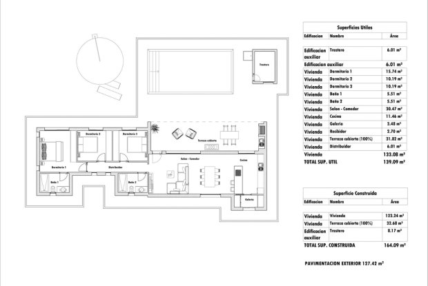 Image No.11-Villa de 3 chambres à vendre à Aspe