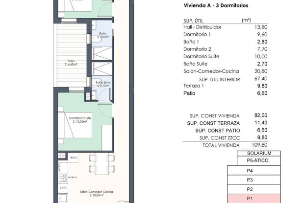 Image No.13-3 Bed Apartment for sale