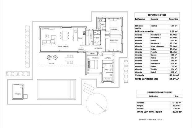 Image No.20-3 Bed Villa for sale