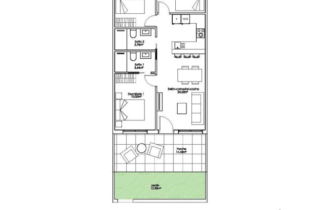 Image No.6-3 Bed Apartment for sale